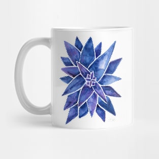 Navy Aloe Vera Mug